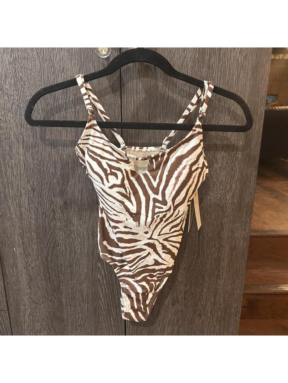 Zebra Swimsuit-one-piece